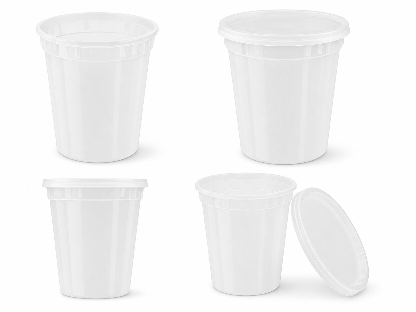 32oz Soup Container with Lid (S32)