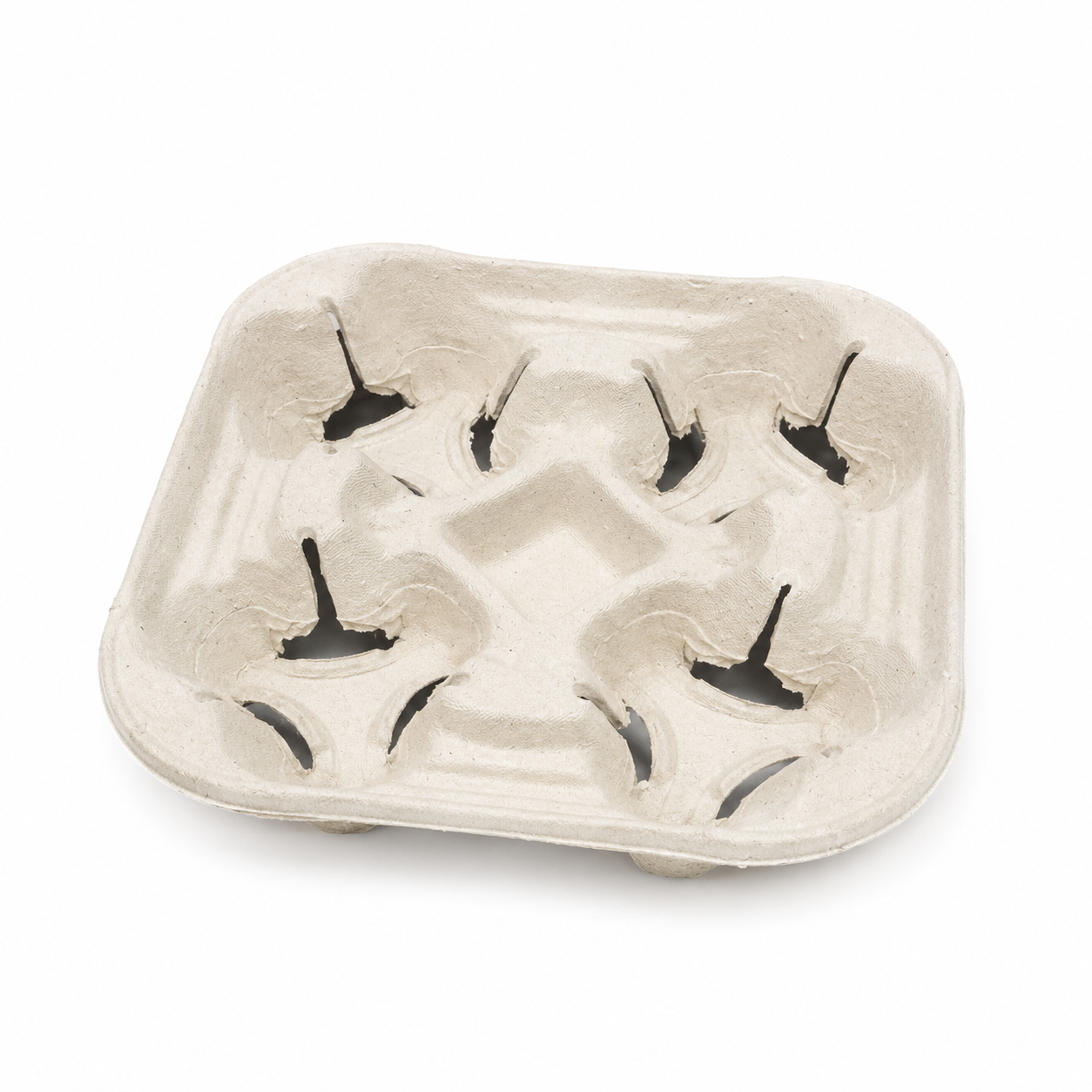 Paper Tray Quadricup (4-Cup Carrier)